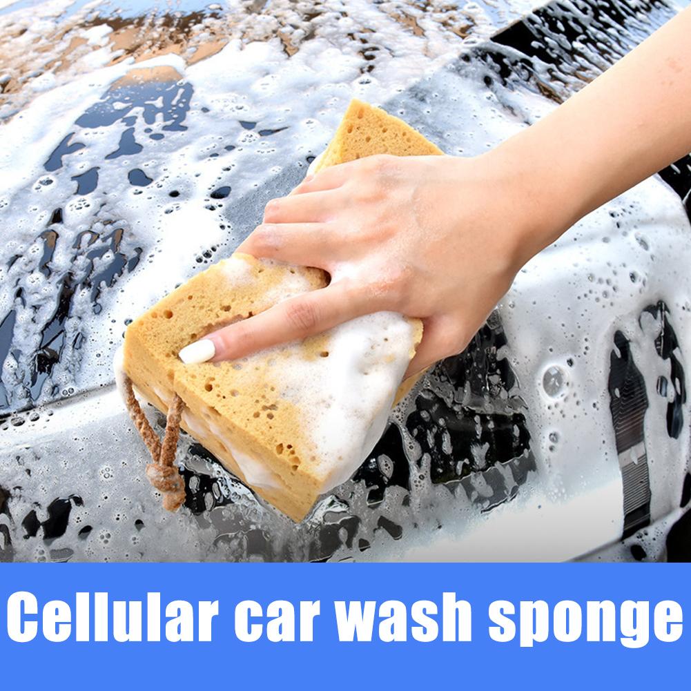 Eco Sponge - Auto-Waschschwamm Wabenstruktur Hochdichte Große Schaumstoff-Reinigungspads für