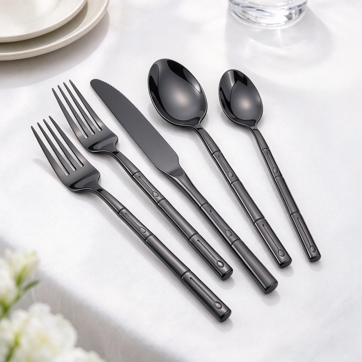 5-teiliges Besteckset aus Mess – Bamboo Cutlery Bewertung und Preis