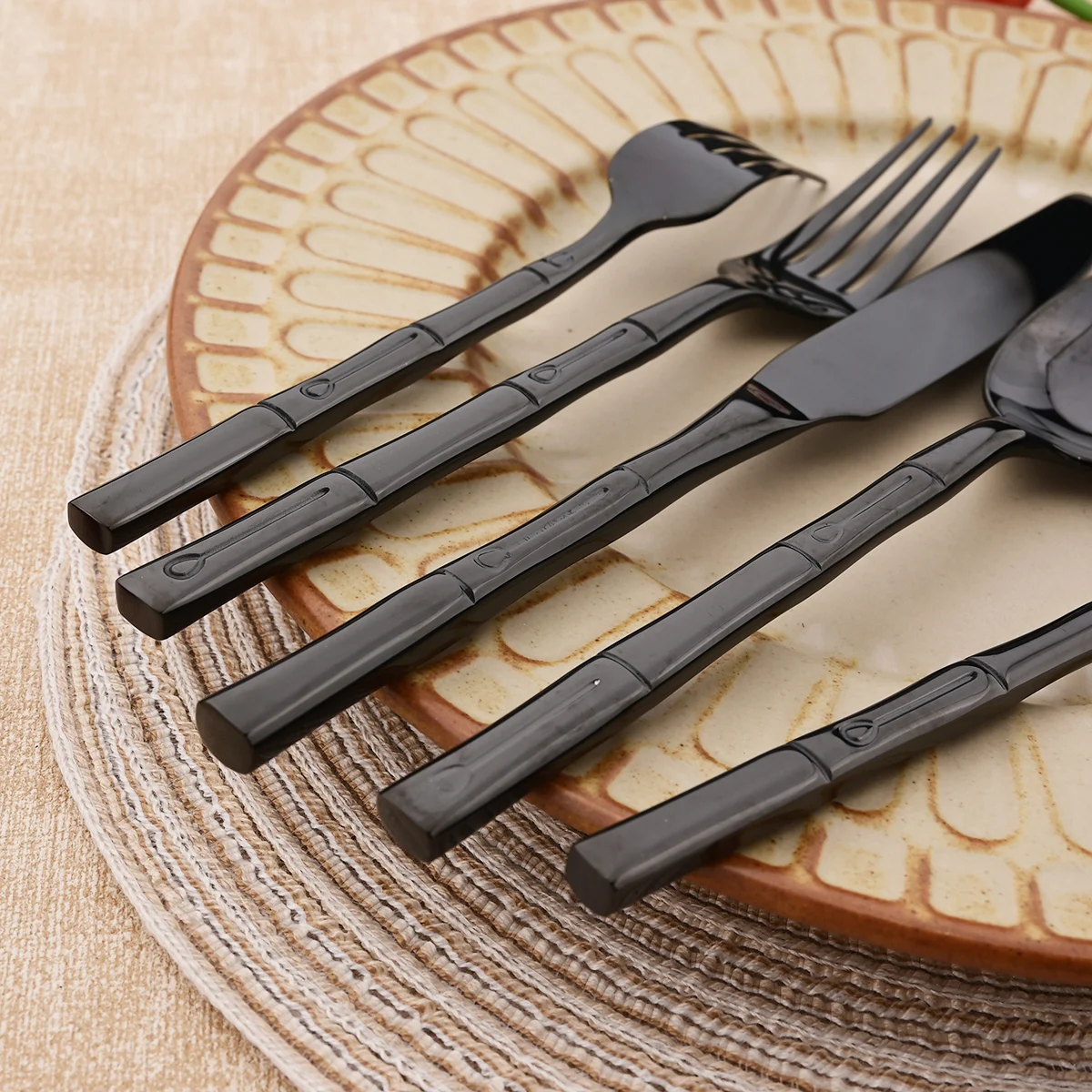 5-teiliges Besteckset aus Mess – Bamboo Cutlery Bewertung und Preis