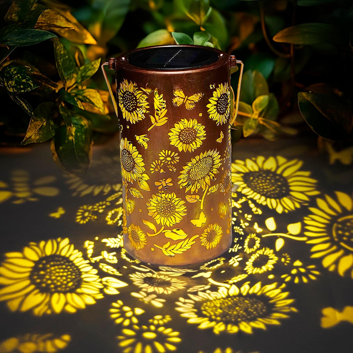 Sonnenblumenlicht und Schatten – Solar Garden Light Bewertung und Preis