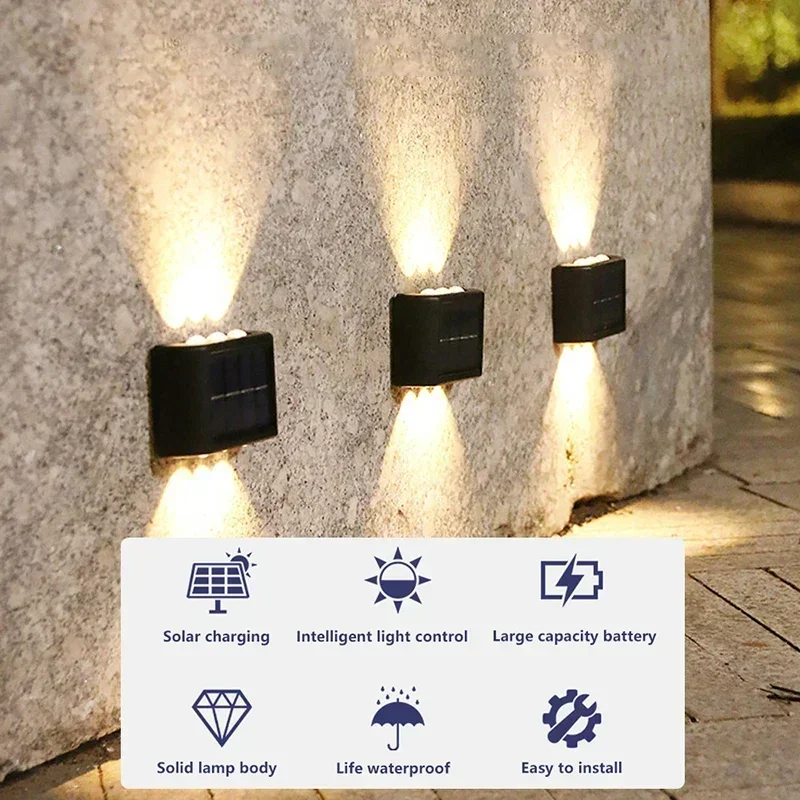 LED Solarleuchte für Außen, Wa – Solar Garden Light Bewertung und Preis