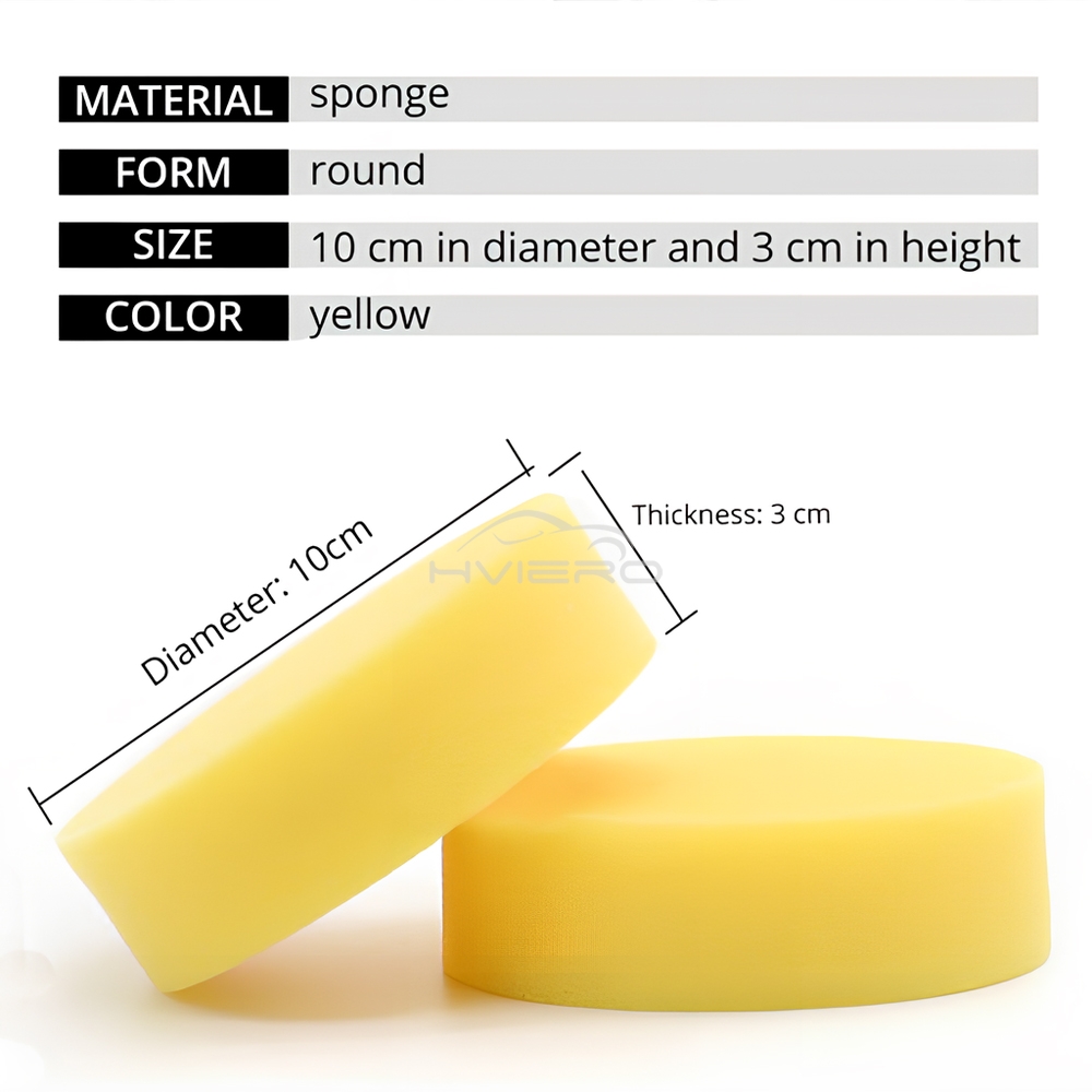 2Pcs Runde Verschlüsselung Aut – Eco Sponge Bewertung und Preis