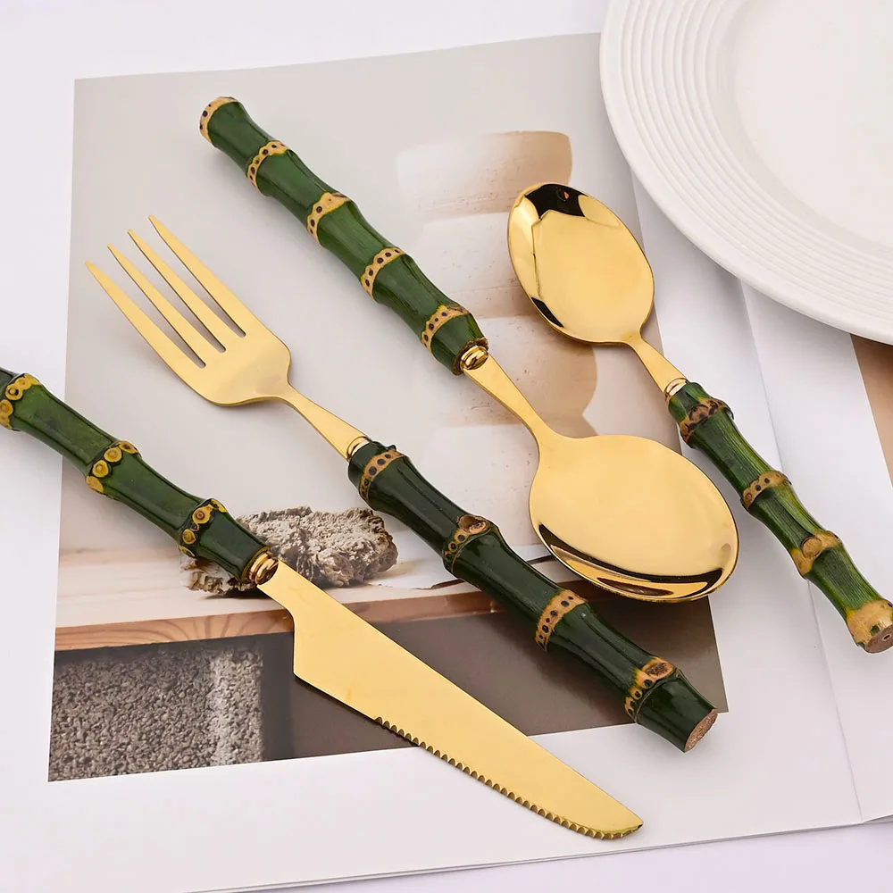 4-teiliges Besteckset mit natü – Bamboo Cutlery Bewertung und Preis