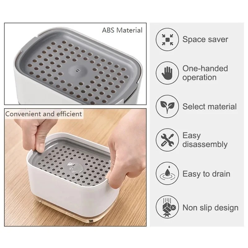 2-in-1 Spülmittelspender Flüss – Eco Sponge Bewertung und Preis