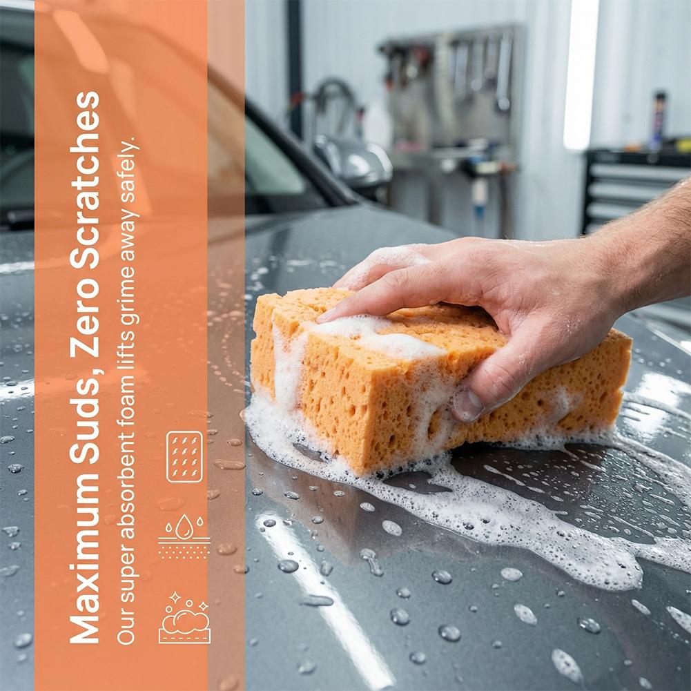 Auto-Waschschwamm Wabenstruktu – Eco Sponge Bewertung und Preis