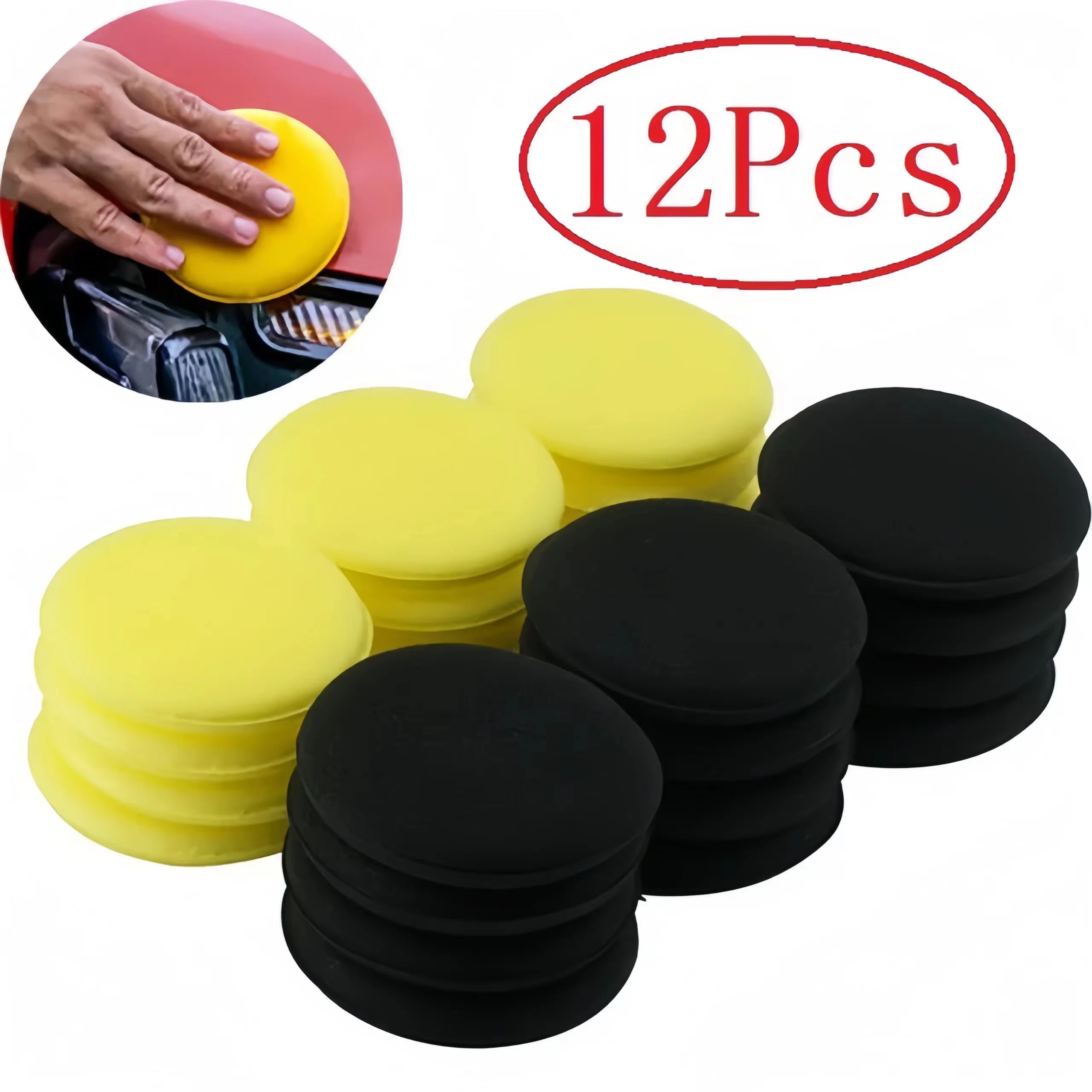 12 Stück Runde Autowachs-Polie – Eco Sponge Bewertung und Preis
