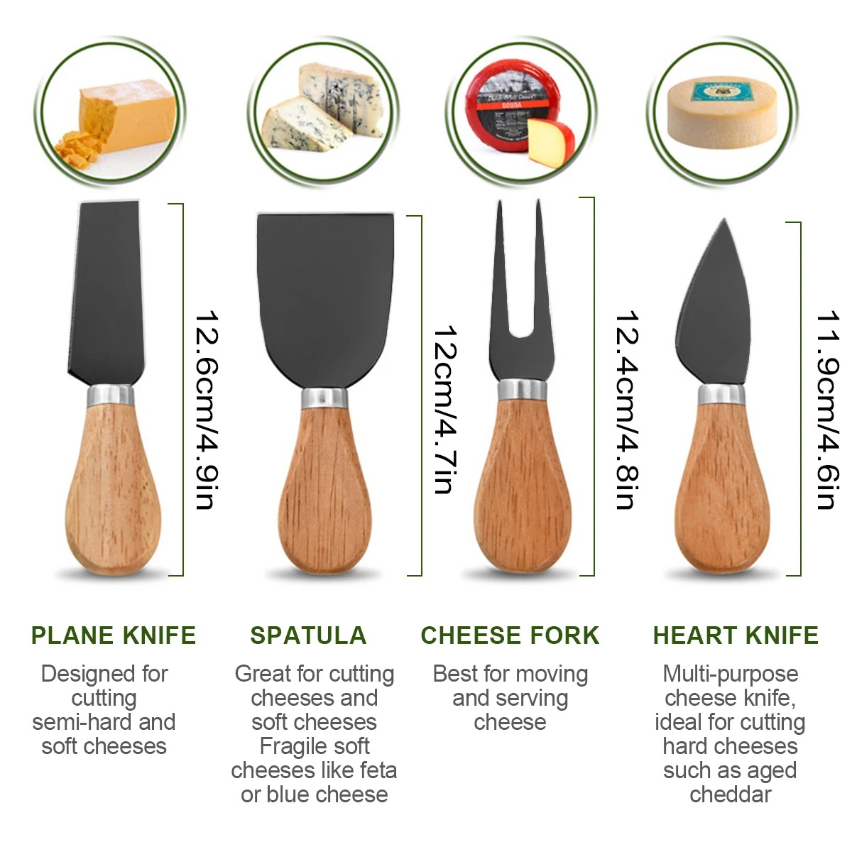 Käsemesser-Set für Charcuterie – Bamboo Cutlery Bewertung und Preis