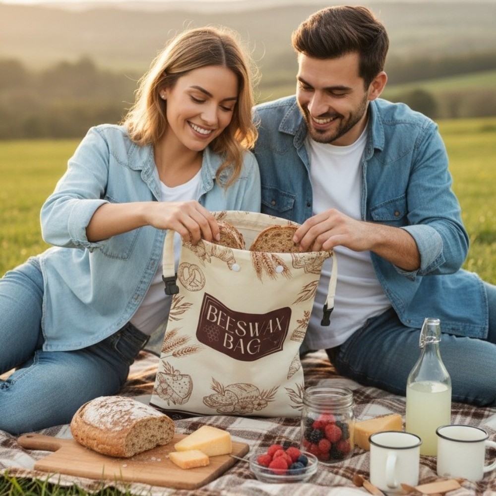 Wiederverwendbare Bienenwachs- – Reusable Bag Bewertung und Preis
