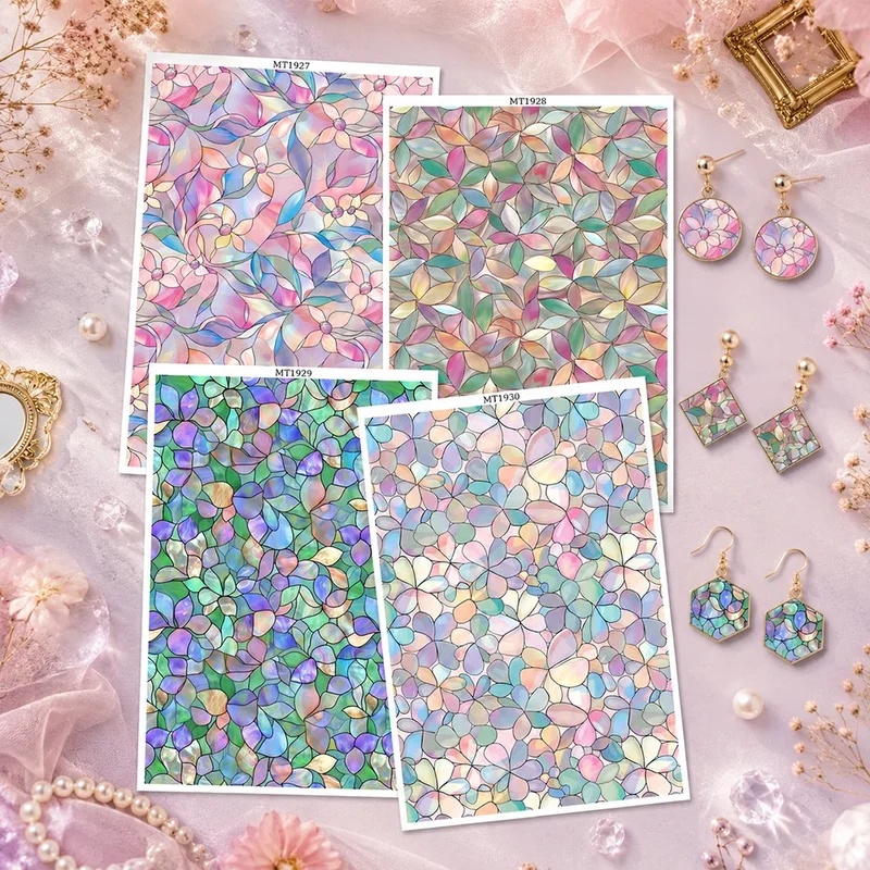 Buntglas-Blumen-Polymer-Ton-Tr – Beeswax Wrap Bewertung und Preis