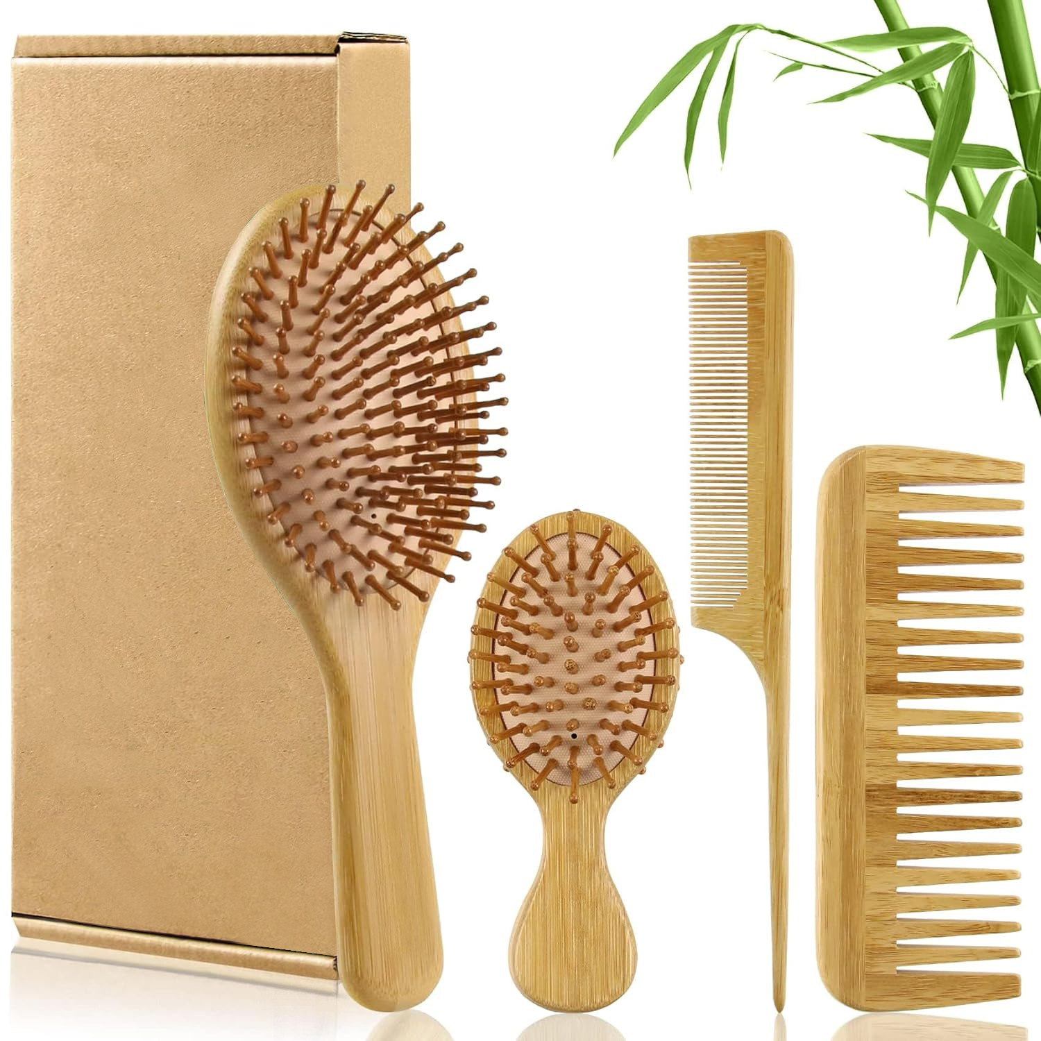 Bambus-Haarbürsten-Set für Dam – Bamboo Toothbrush Bewertung und Preis